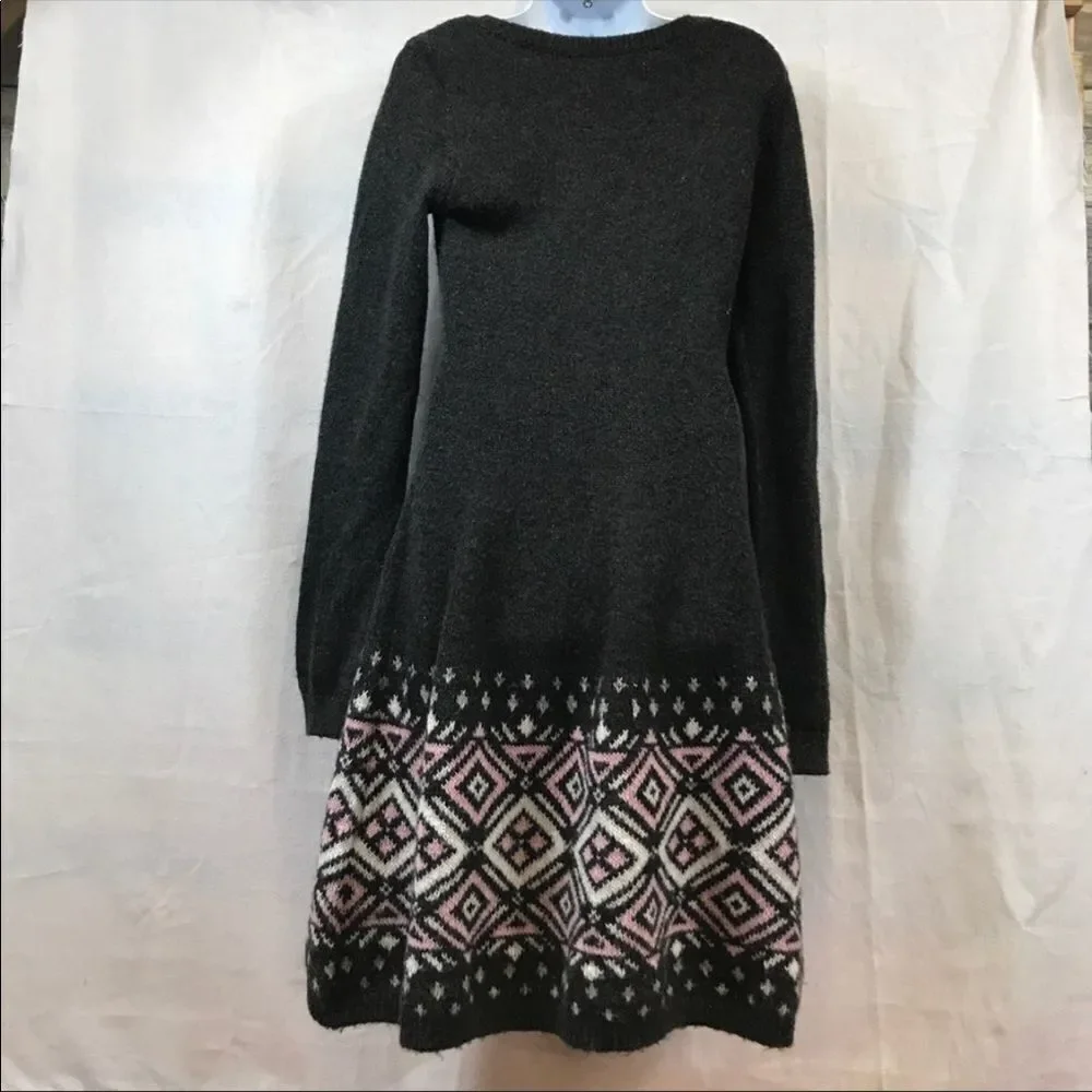 ✨HP✨Abercrombie Kids Girl Aztec Jewelled Sweater Dress✨